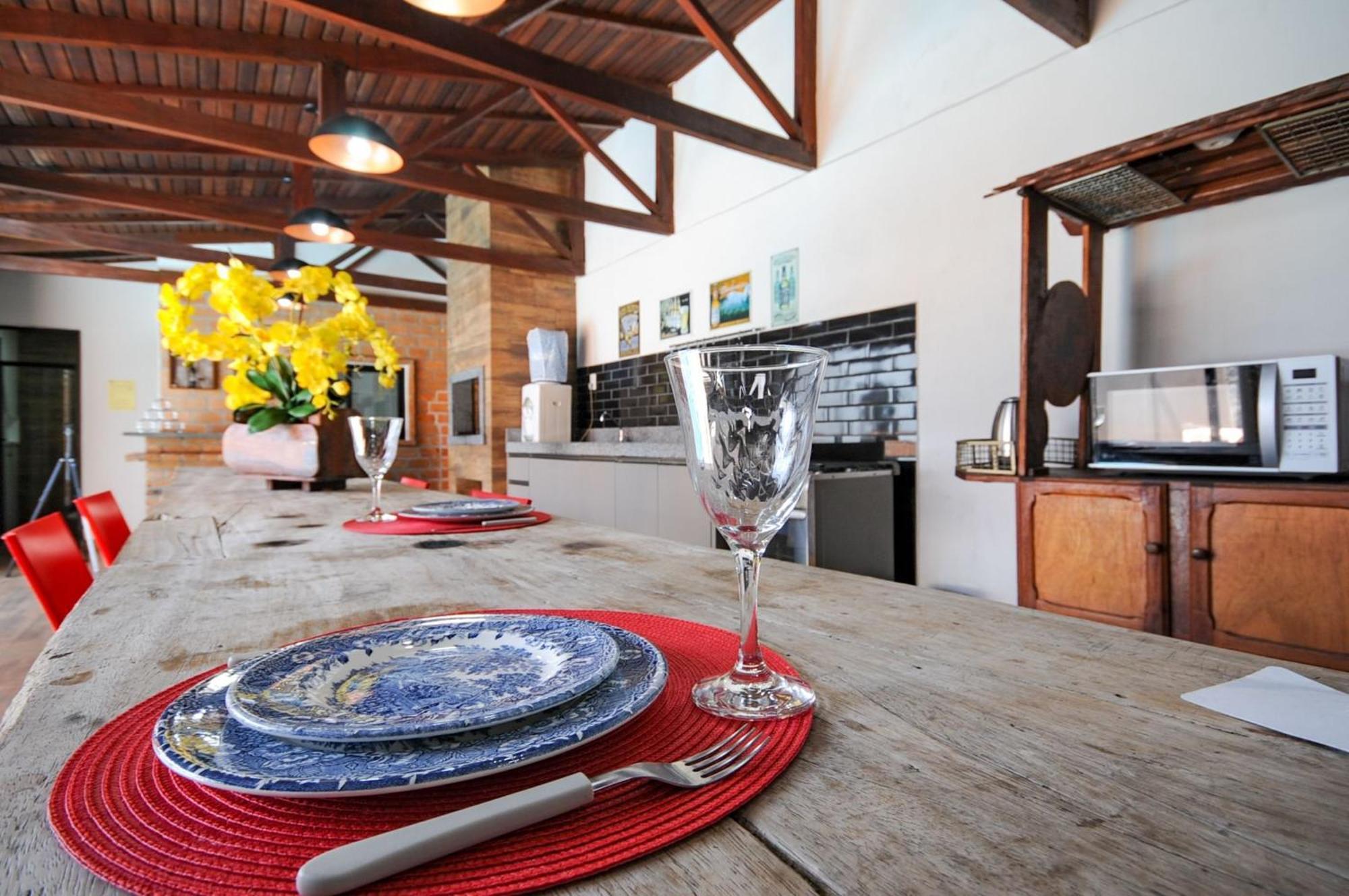12 Hospedes - Piscina Agua Salgada E Area Gourmet フォス・ド・イグアス エクステリア 写真
